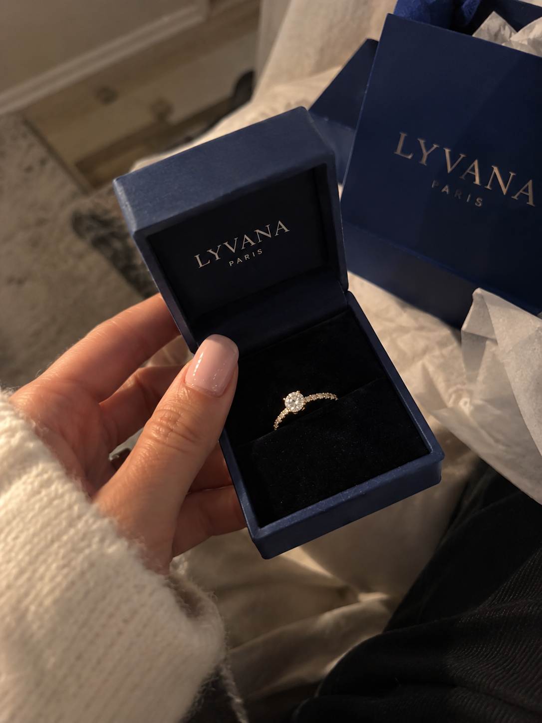 Déballage d'une bague Lyvana