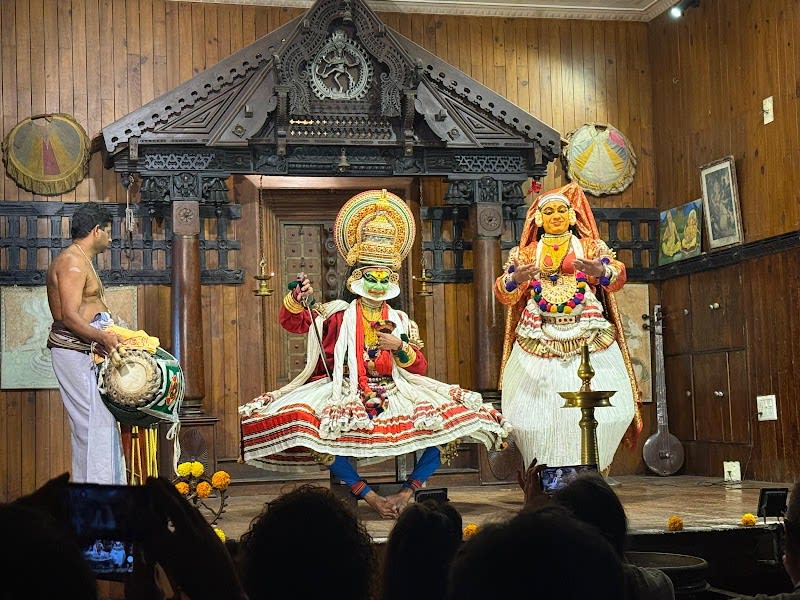 GREAT K V Kathakali centre.