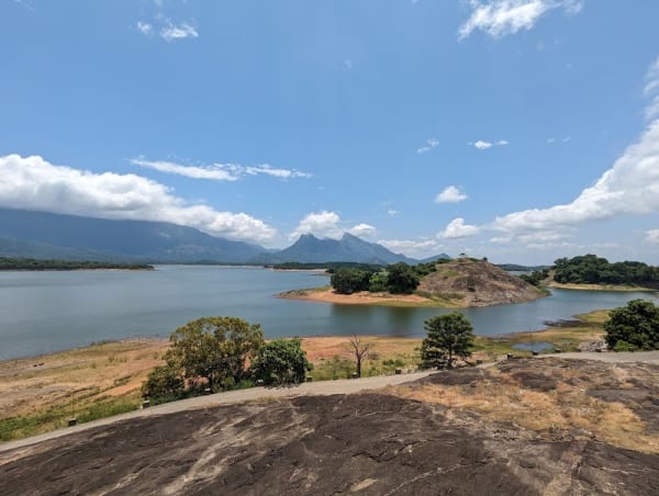 Malampuzha Dam Back side