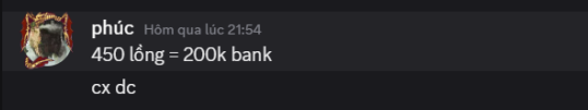 Giao dịch 450 lồng