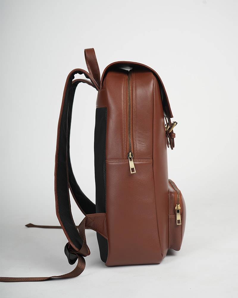 Roccope Timeless Leather Backpack — image 4