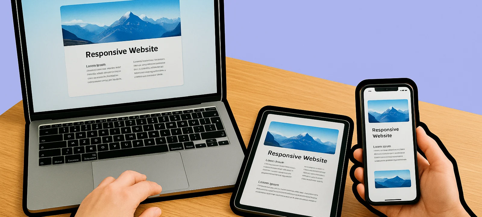Responsive Webdesign: Warum deine Website auf jedem Gerät zu 100% überzeugen muss