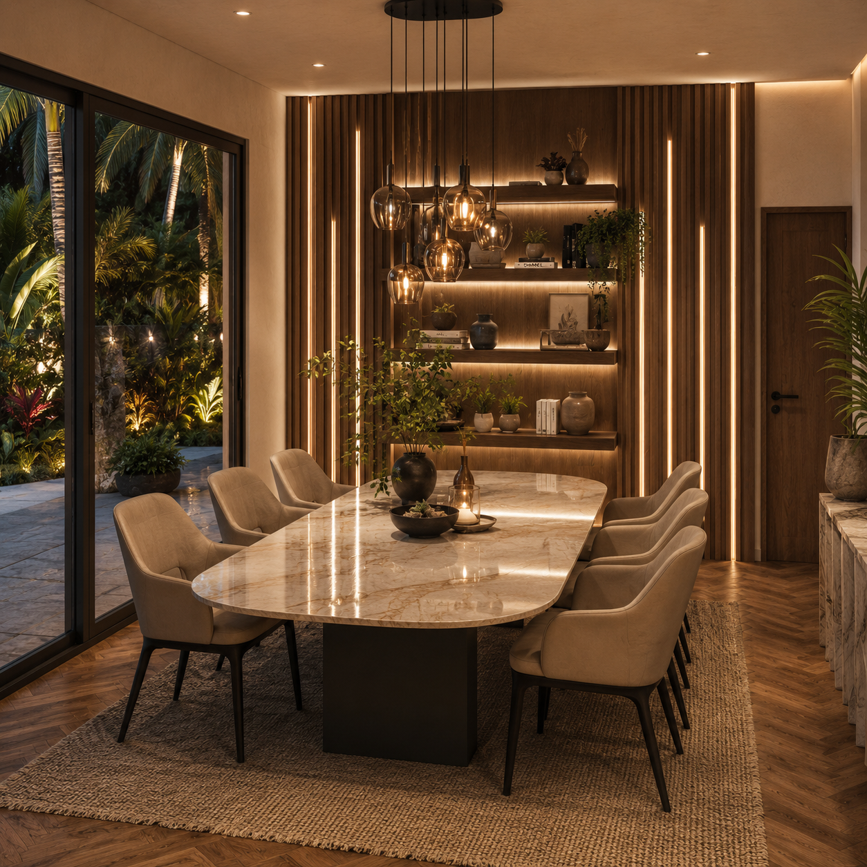Dining area
