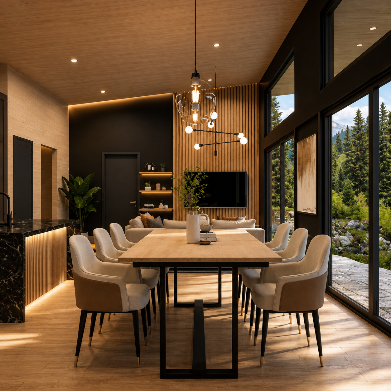 Dining area
