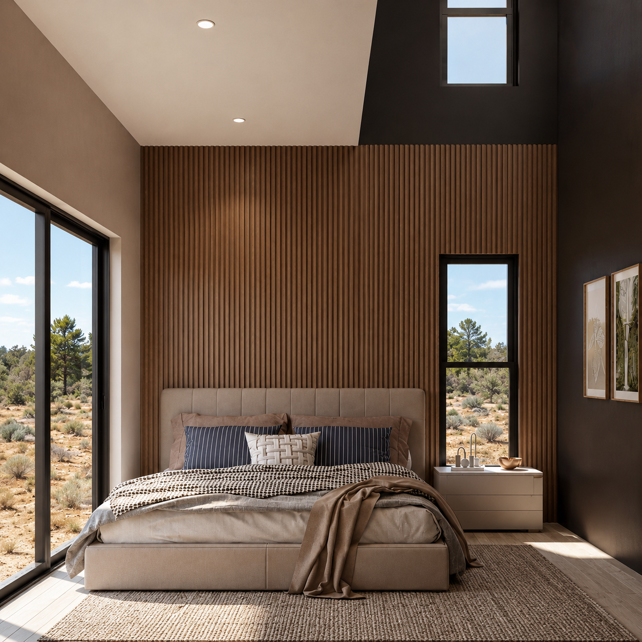 Master bed