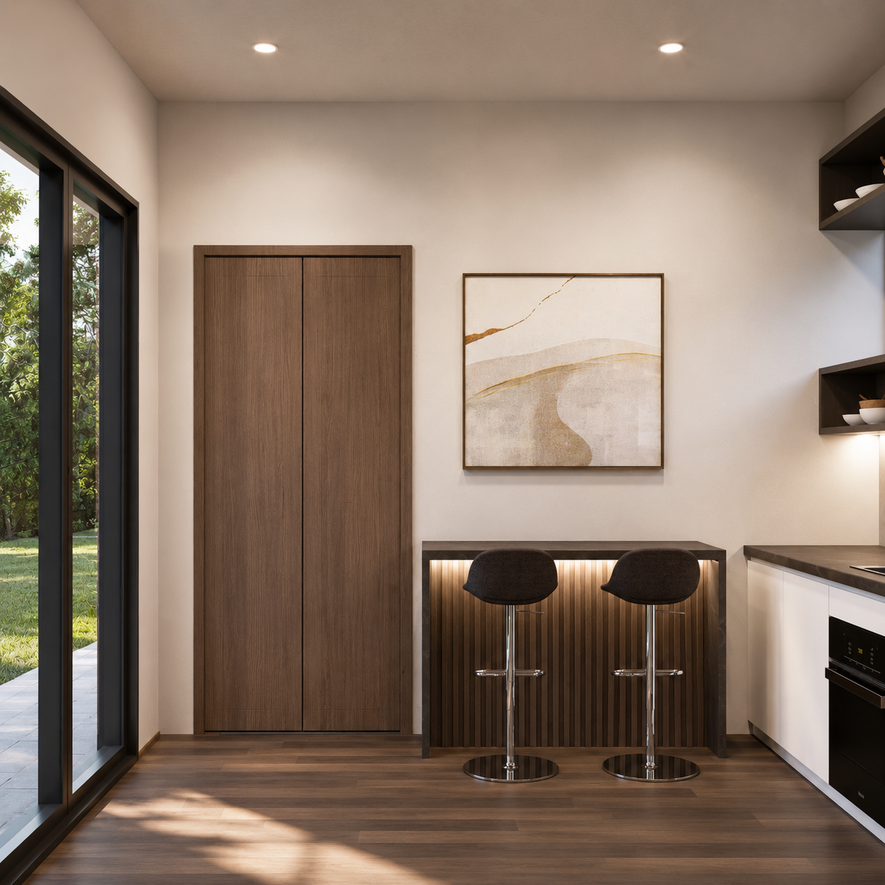 Kitchen to room 