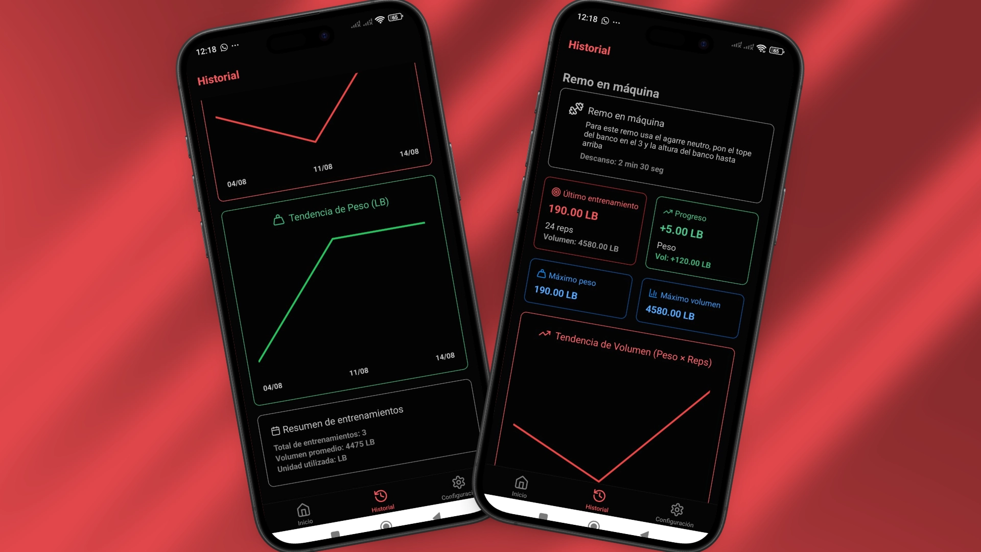 Gymrat - Aplicación móvil para gestionar rutinas de entrenamiento