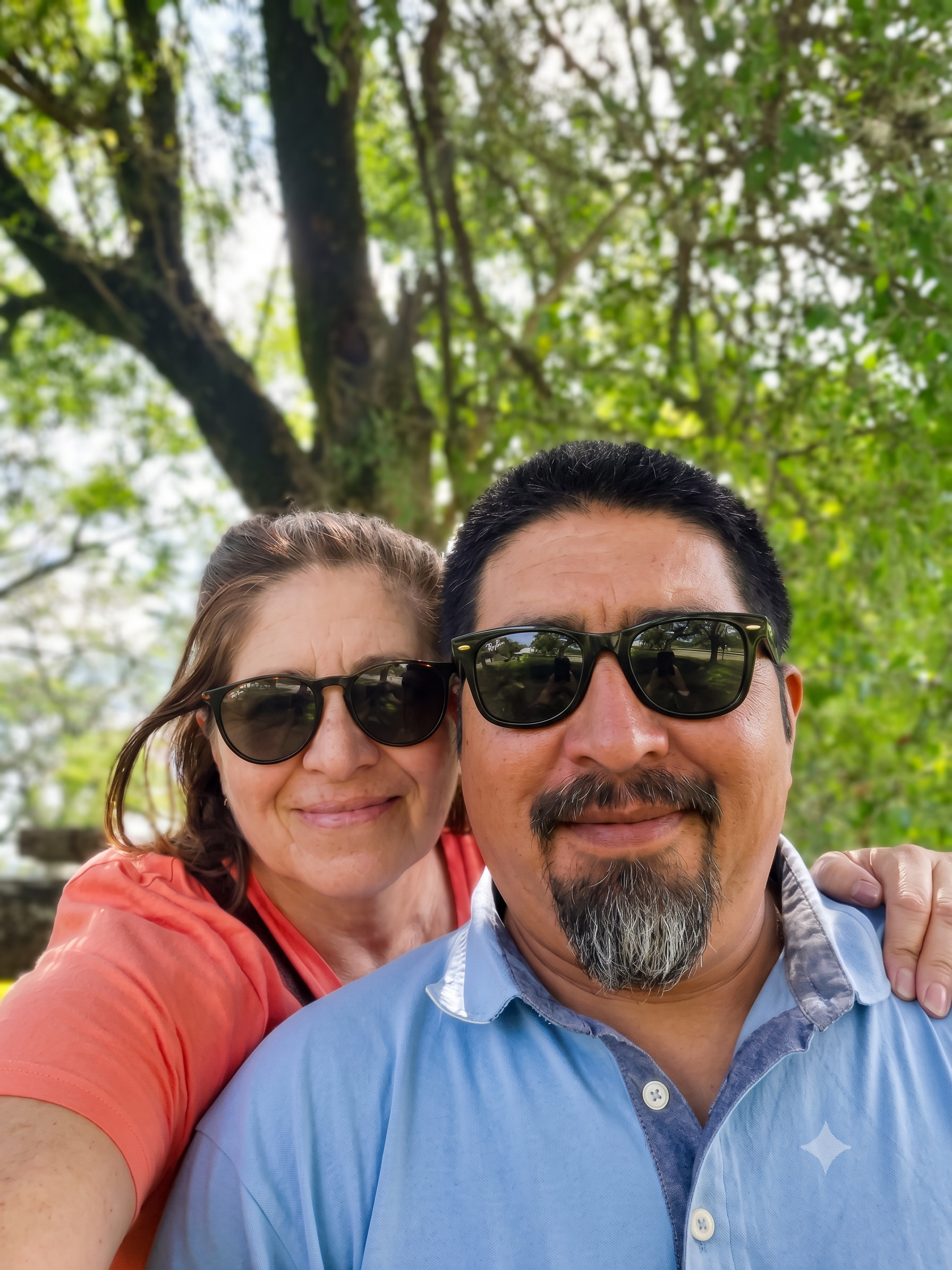 Carlos y Blanca juntos