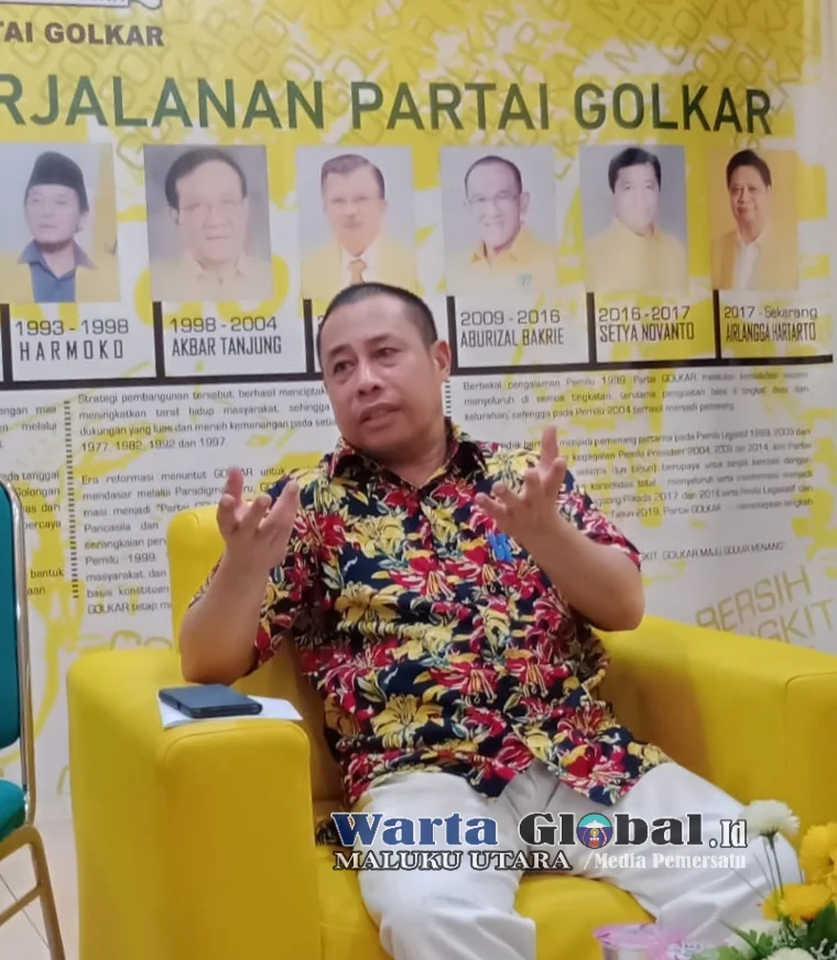 Ketua DPD I Golkar Malut Dukung Penuh Musyawarah Wilayah MDI, Libatkan Seluruh KSB Golkar dari 10 Kabupaten/Kota Ketua DPD I Golkar Malut Dukung Penuh Musyawarah Wilayah MDI, Libatkan Seluruh KSB Golkar dari 10 Kabupaten/Kota