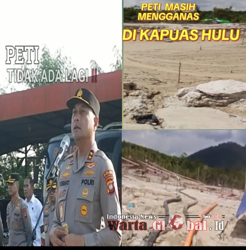 Pidato Menggelegar, Aksi Melempem — Tambang Emas Ilegal "Merajalela" di Kapuas Hulu, Warga Tantang Kapolda Kalbar Buktikan Nyali