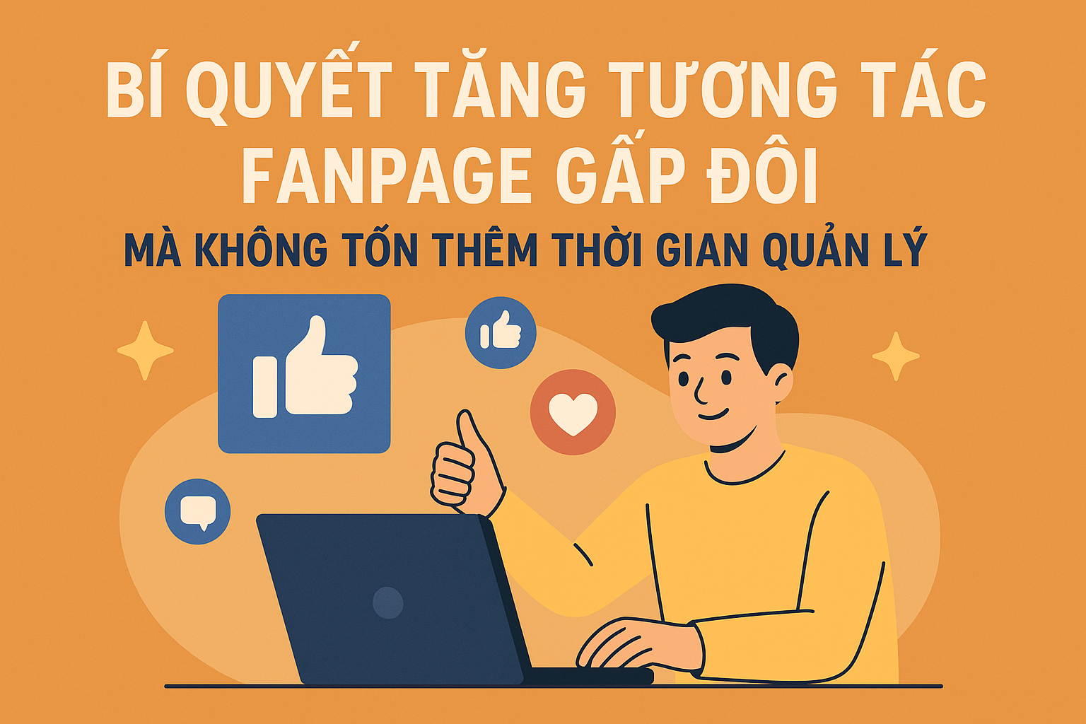Bí Quyết Tăng Tương Tác Fanpage Gấp Đôi Mà Không Tốn Thêm Thời Gian Quản Lý