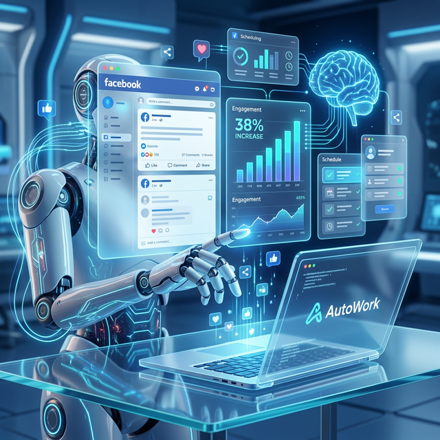 Cách AI Tự Động Đăng Bài Facebook & AutoWork Tái Định Nghĩa Marketing 2026