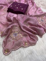 Party  Saree with Work thumbnail 1