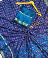 Cotton Paithani Saree thumbnail 2