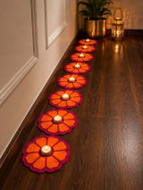 Floral Bloom Mat Set 8 pack set thumbnail 2