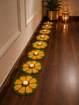 Floral Bloom Mat Set 8 pack set thumbnail 5