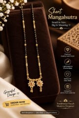 Short Mangalsutra | Black Colour thumbnail 1
