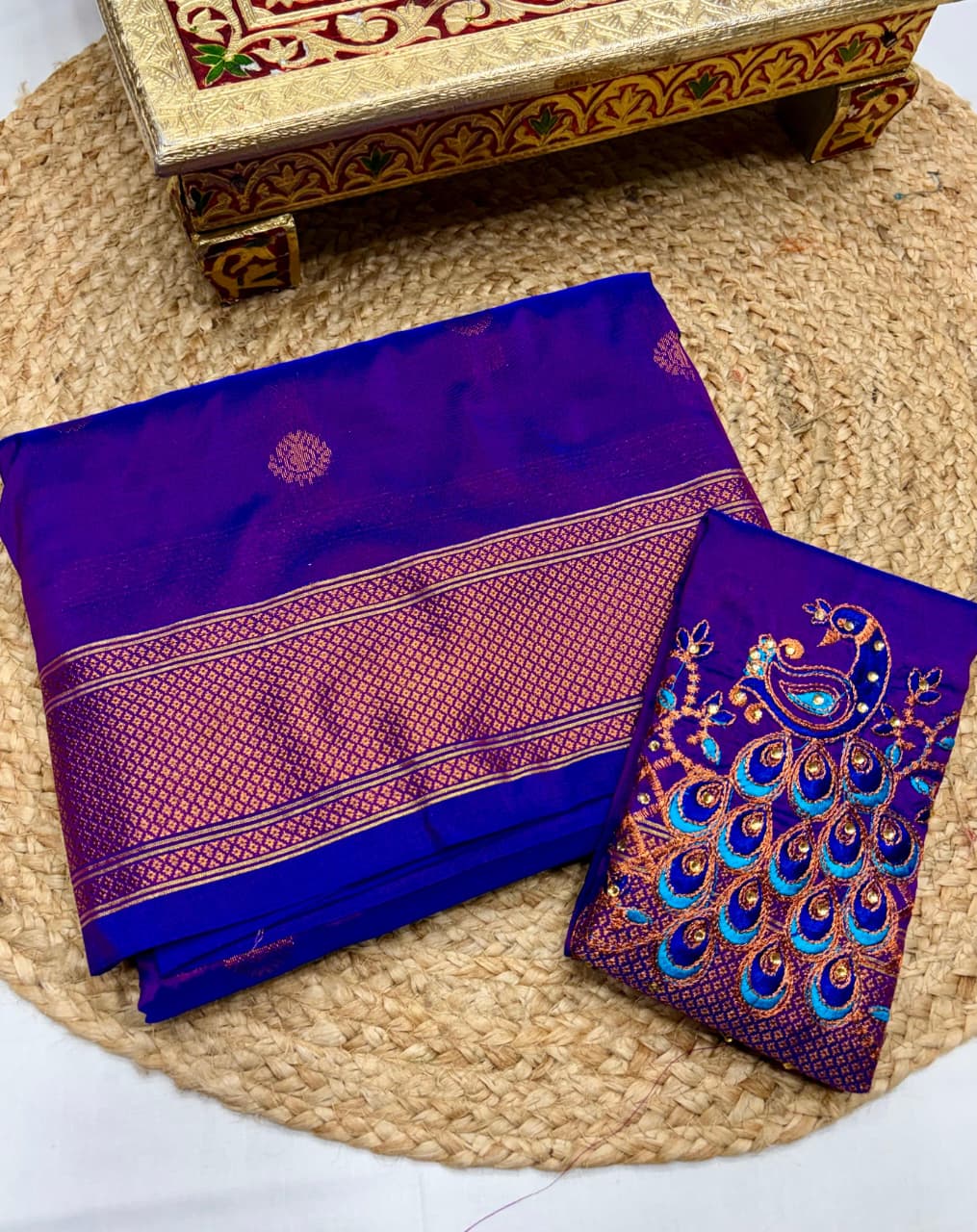 Kalanjali Maharani Butta Paithani