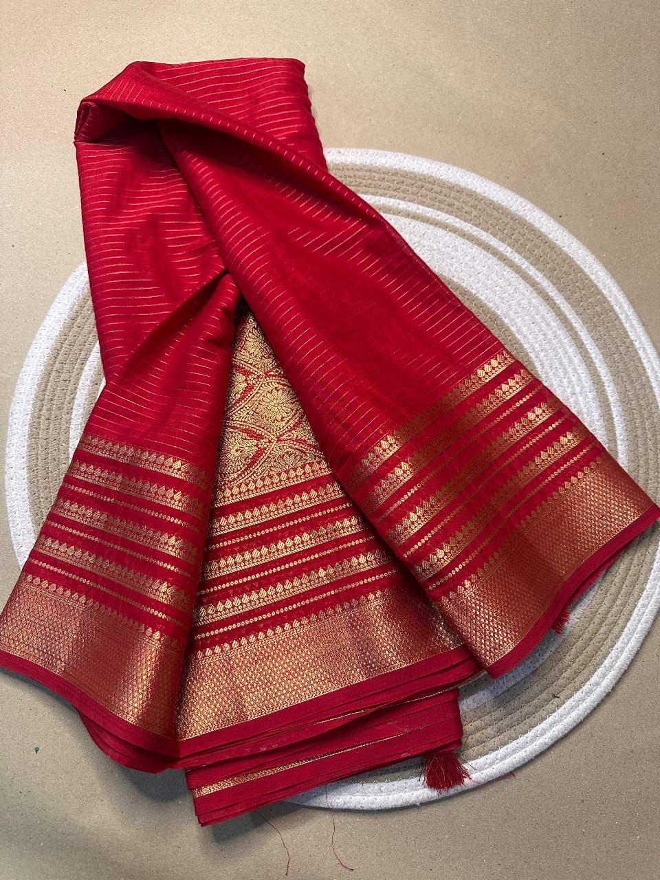 semi Mysore silk SAREE