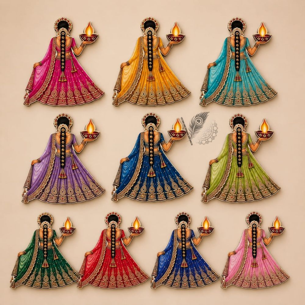 MDF lady cutout