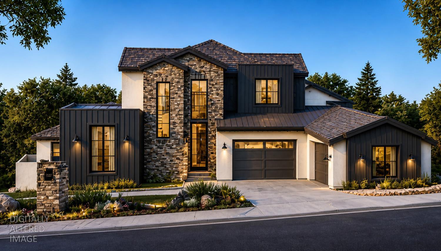 6077 Aldea Drive — Front Rendering