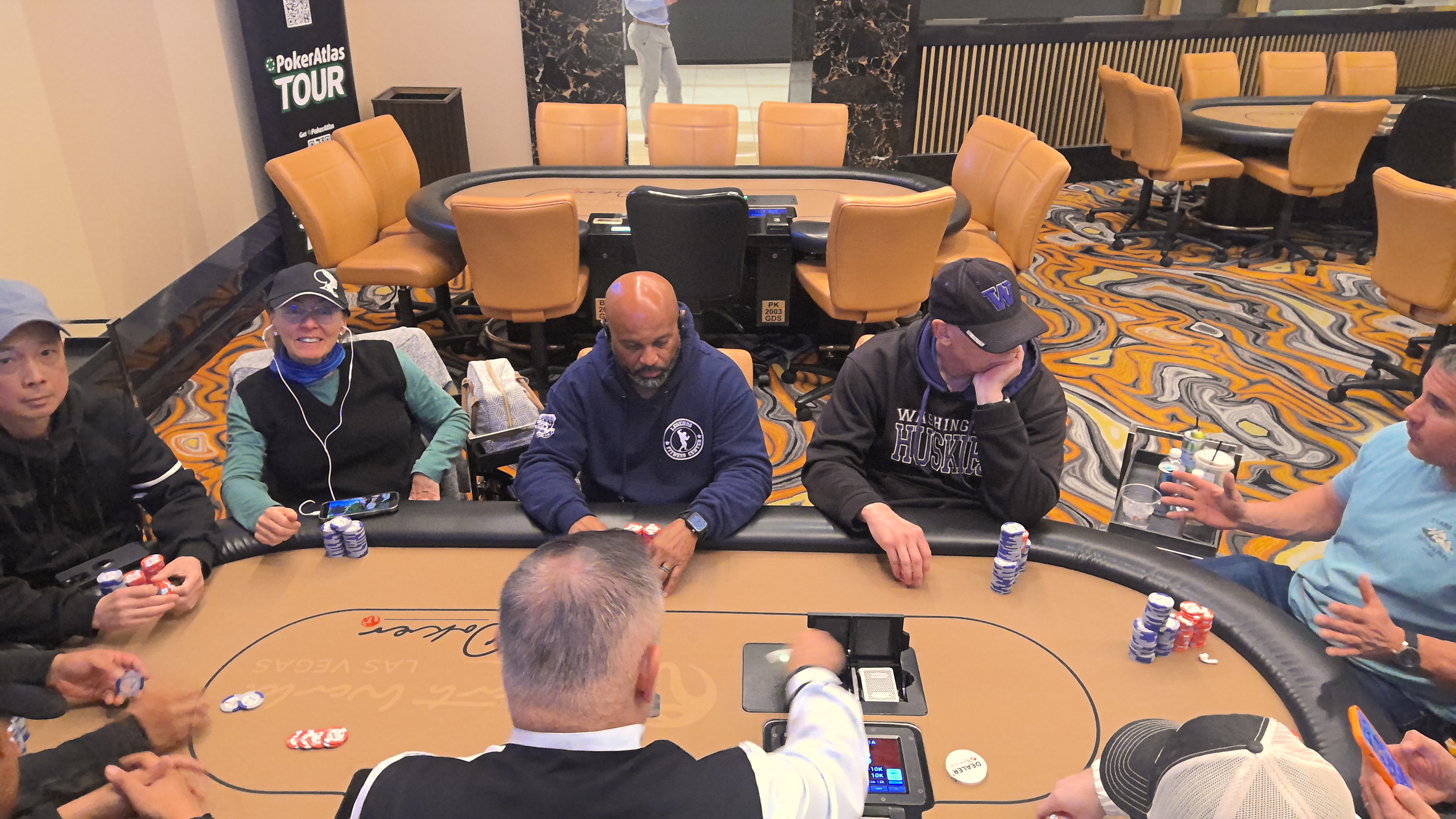 Poker Players at a final table
