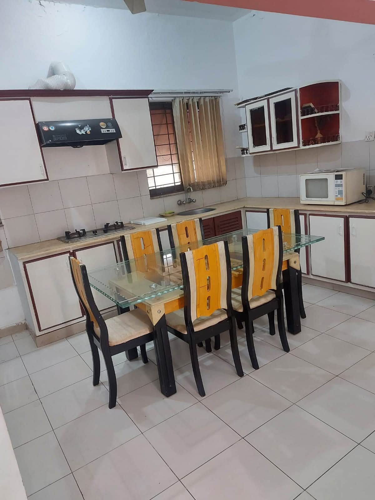 Fully Furnished 1-Bed Upper Portion  DHA PHASE 3 , LAHORE