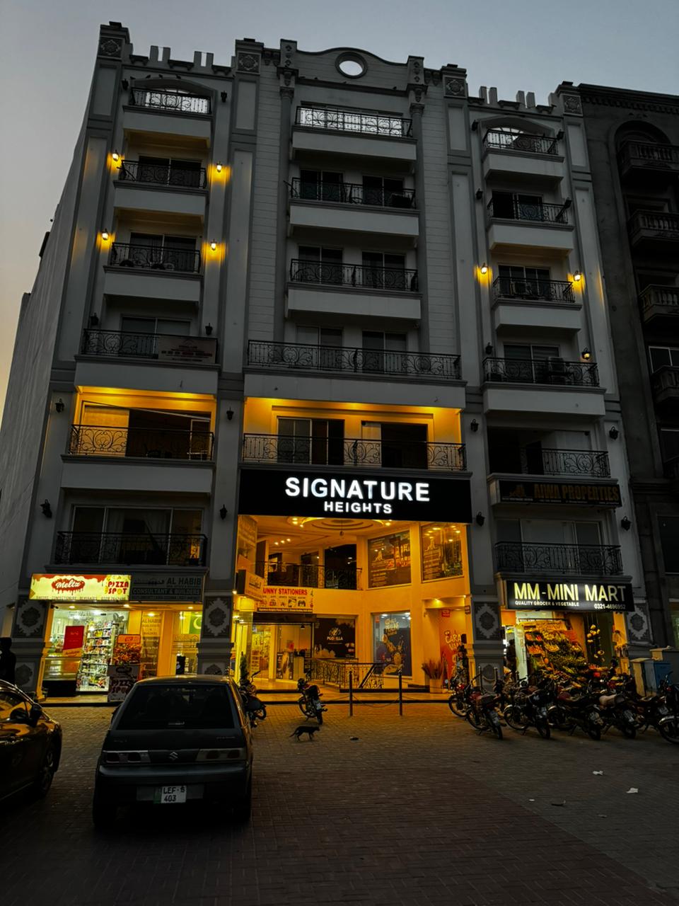 Shop for Rent in Dream Garden Signature Heights Lahore – 525 Sq. Ft. Covered Area