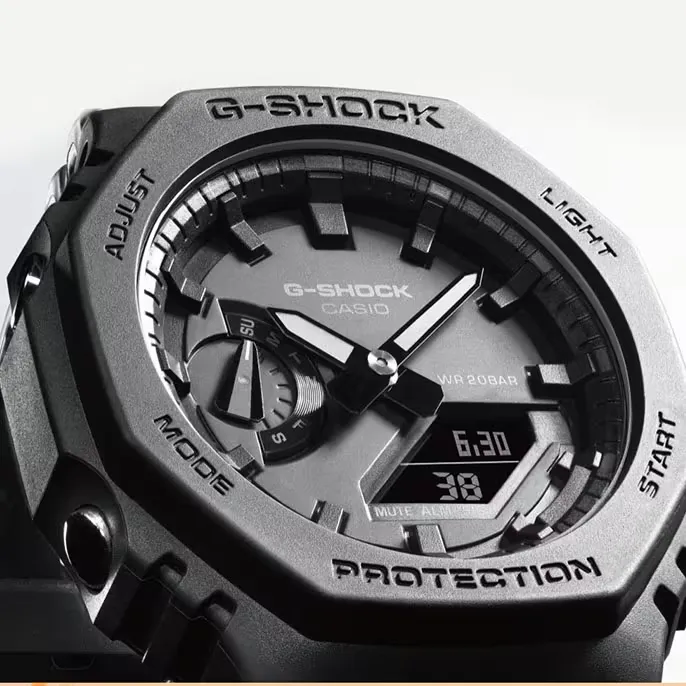 Vista nocturna Reloj G Shock Oak Negro