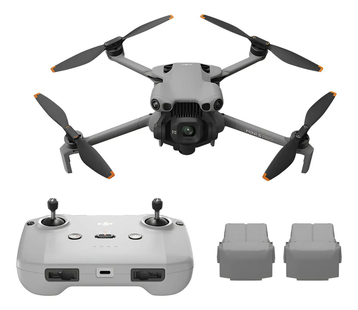 Drone DJI Mini 5 Pro Fly More Combo (DJI RC-N3) - Controle sem tela