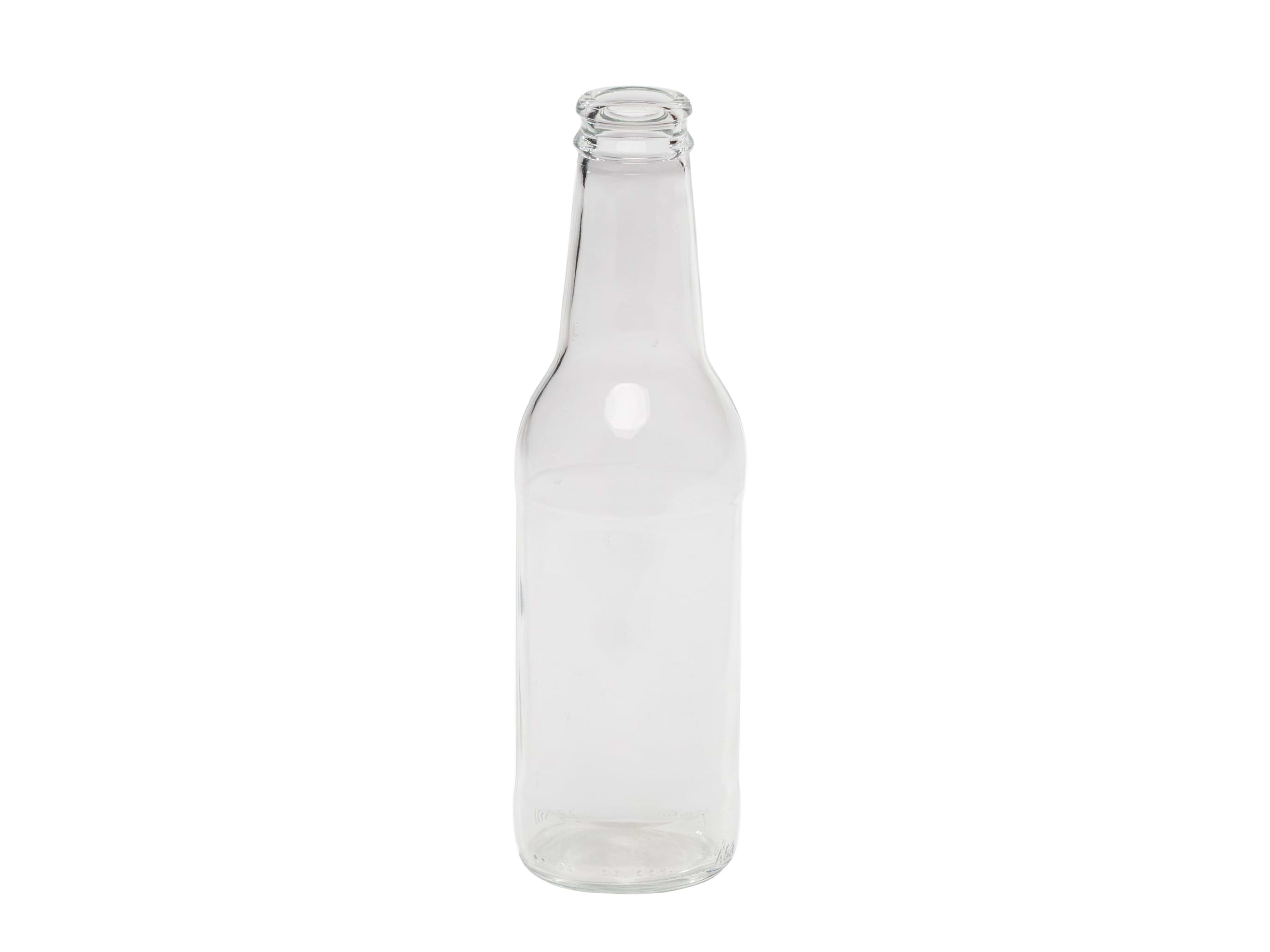 Clear Soda-Style Bottle