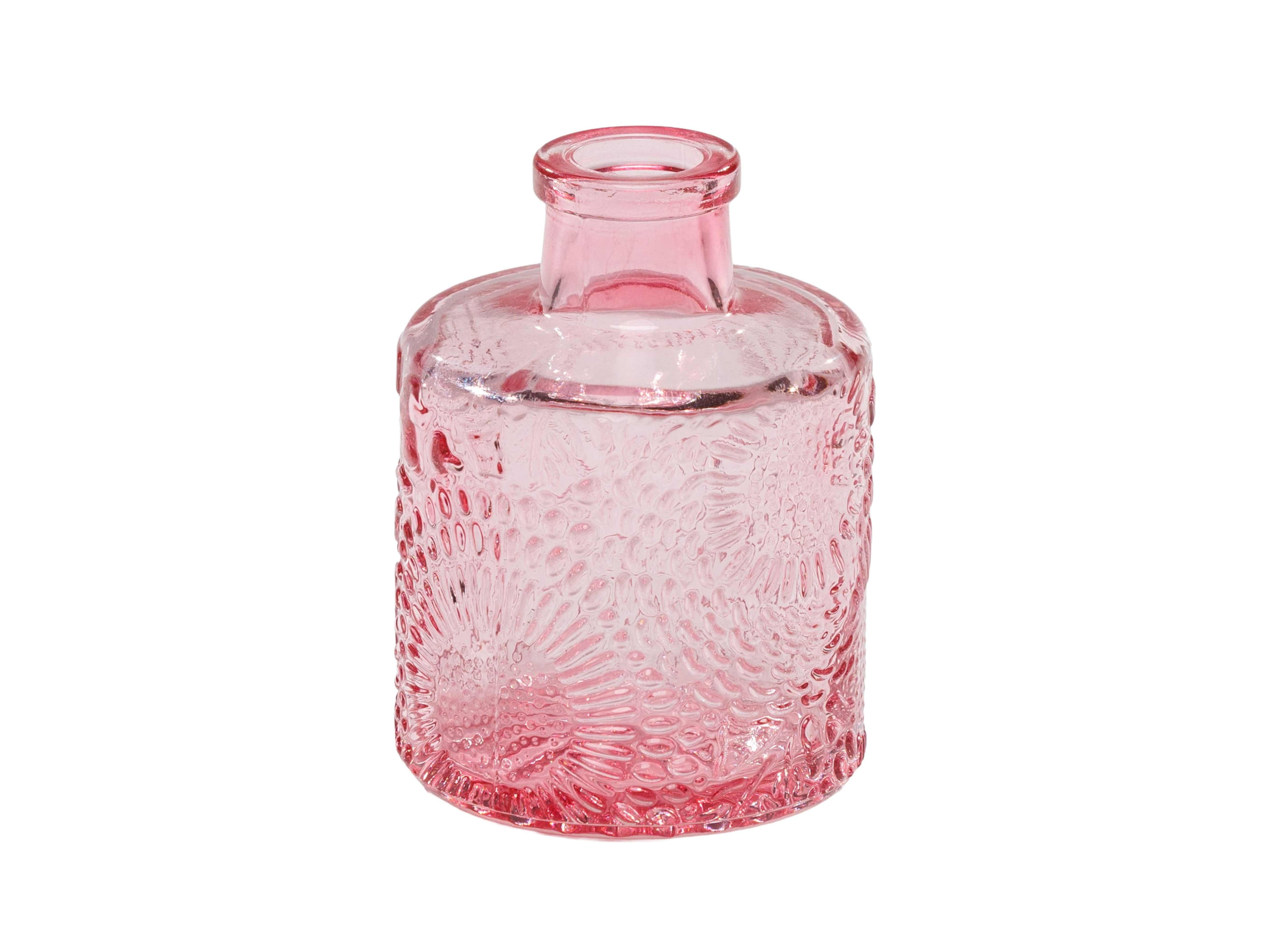 Pink Diamond-Pattern Bottle