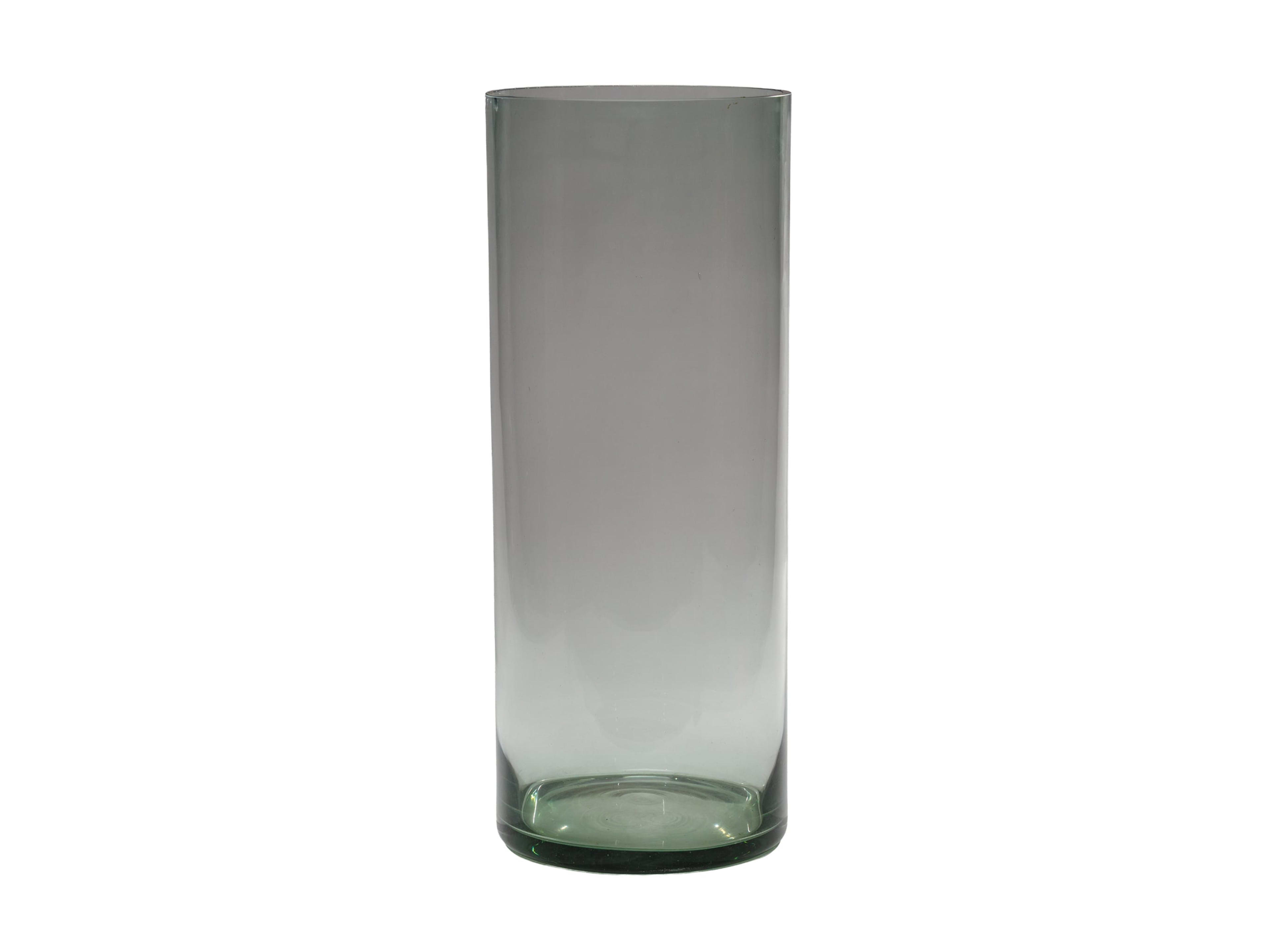 Grey-Green Cylinder Vase