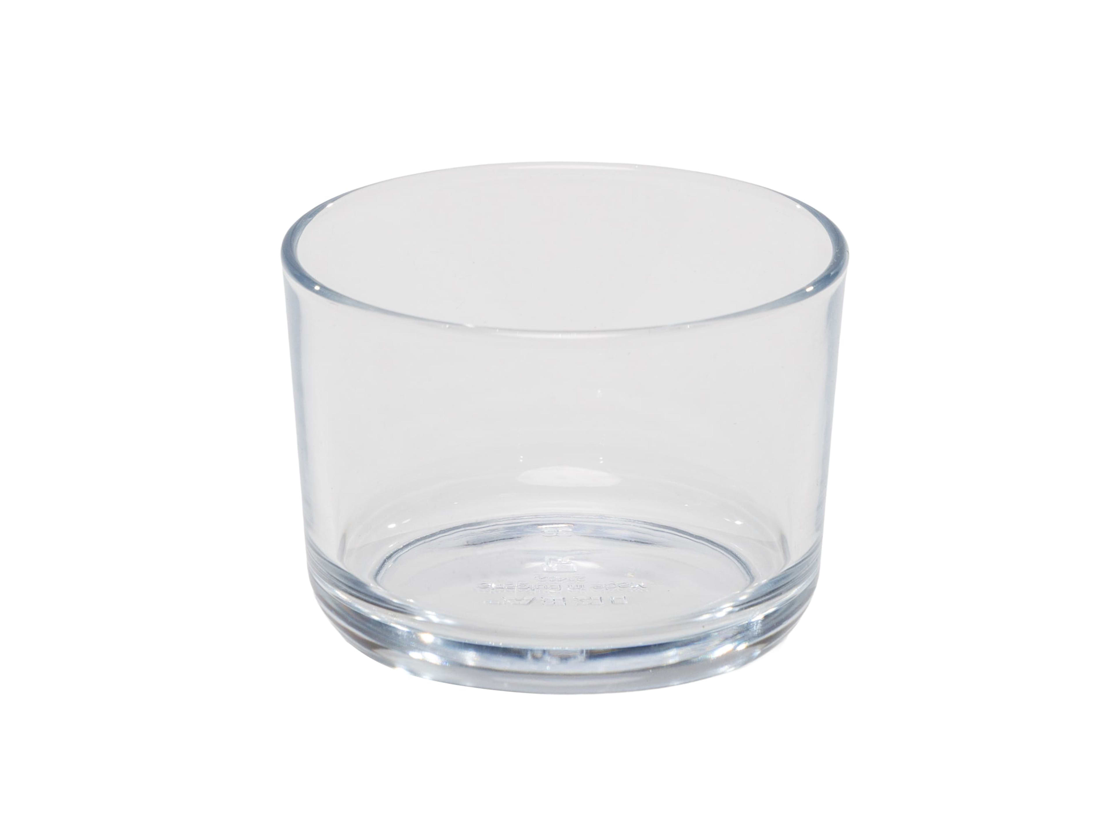 Wide Low Glass Bowl