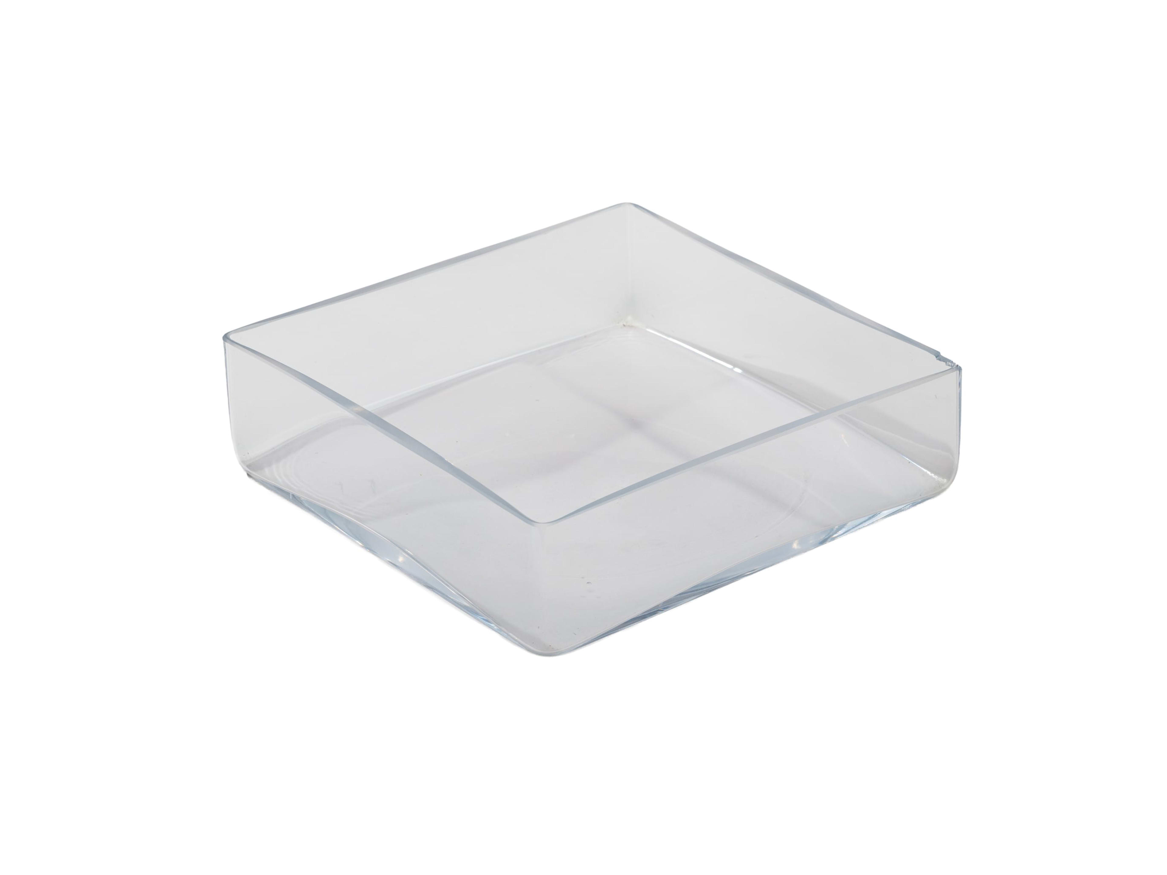 Square Glass Tray