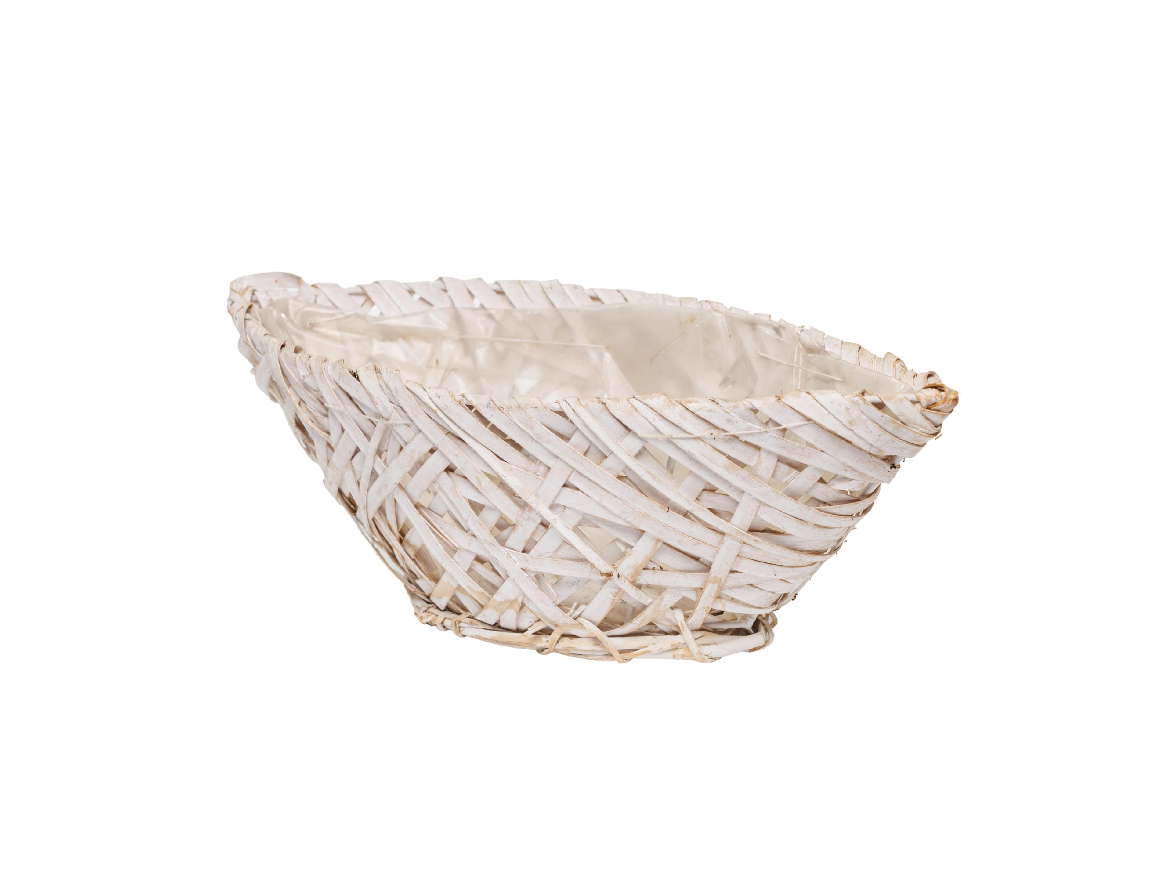 White Woven Basket