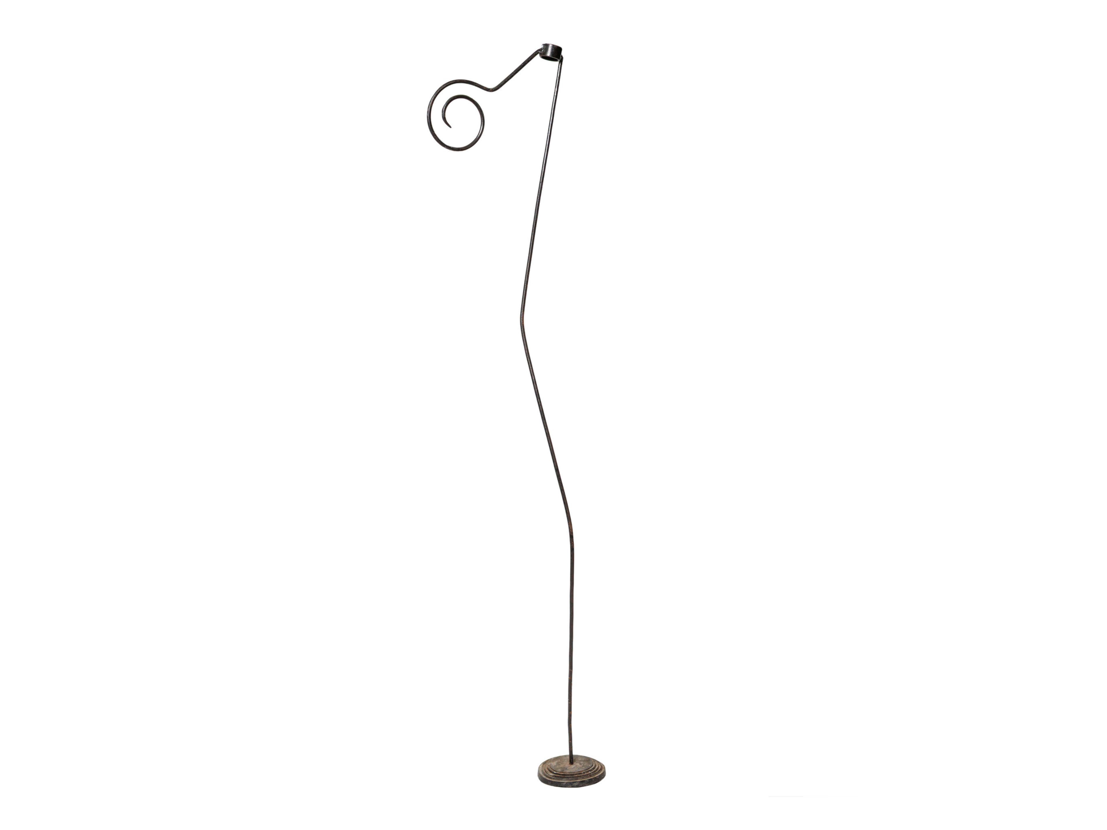 Black Arc Floor Lamp