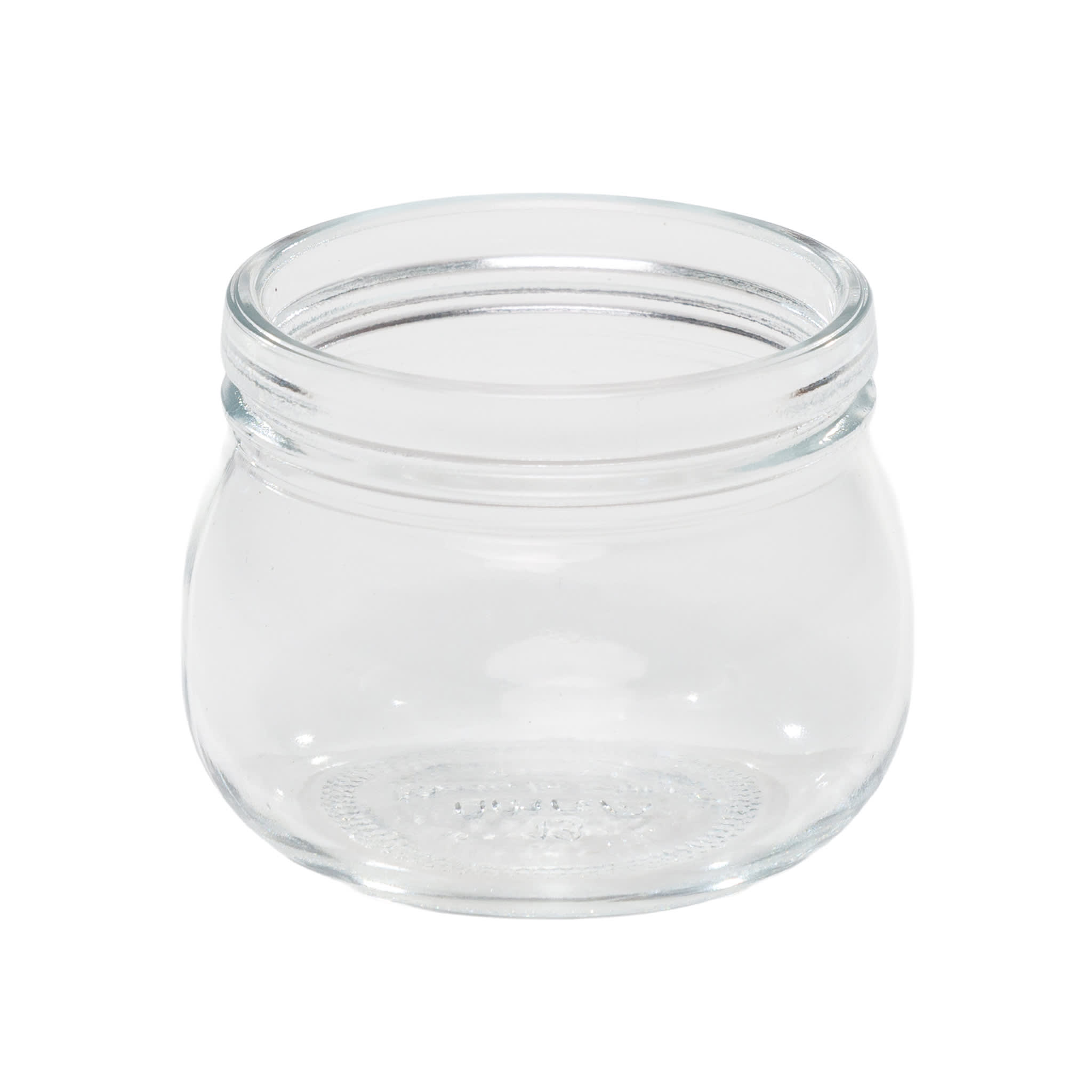 Clear Shouldered Jar