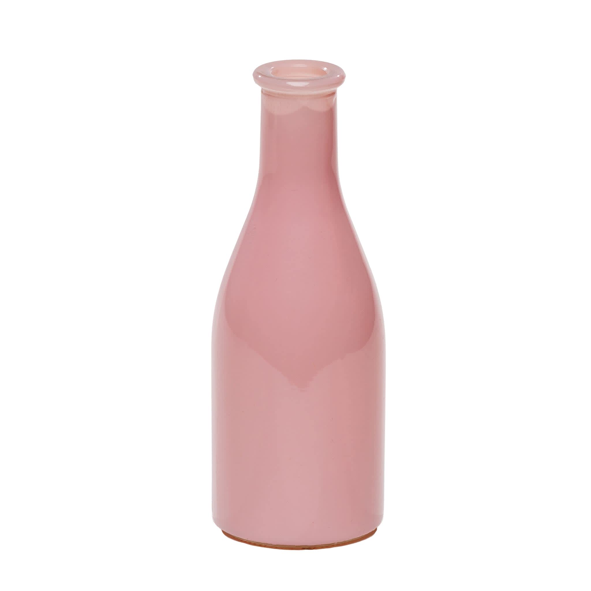 Matte Pink Decorative Bottle