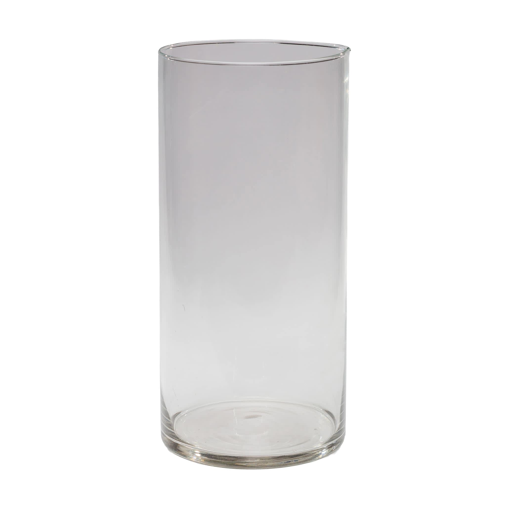 Grey Cylinder Vase