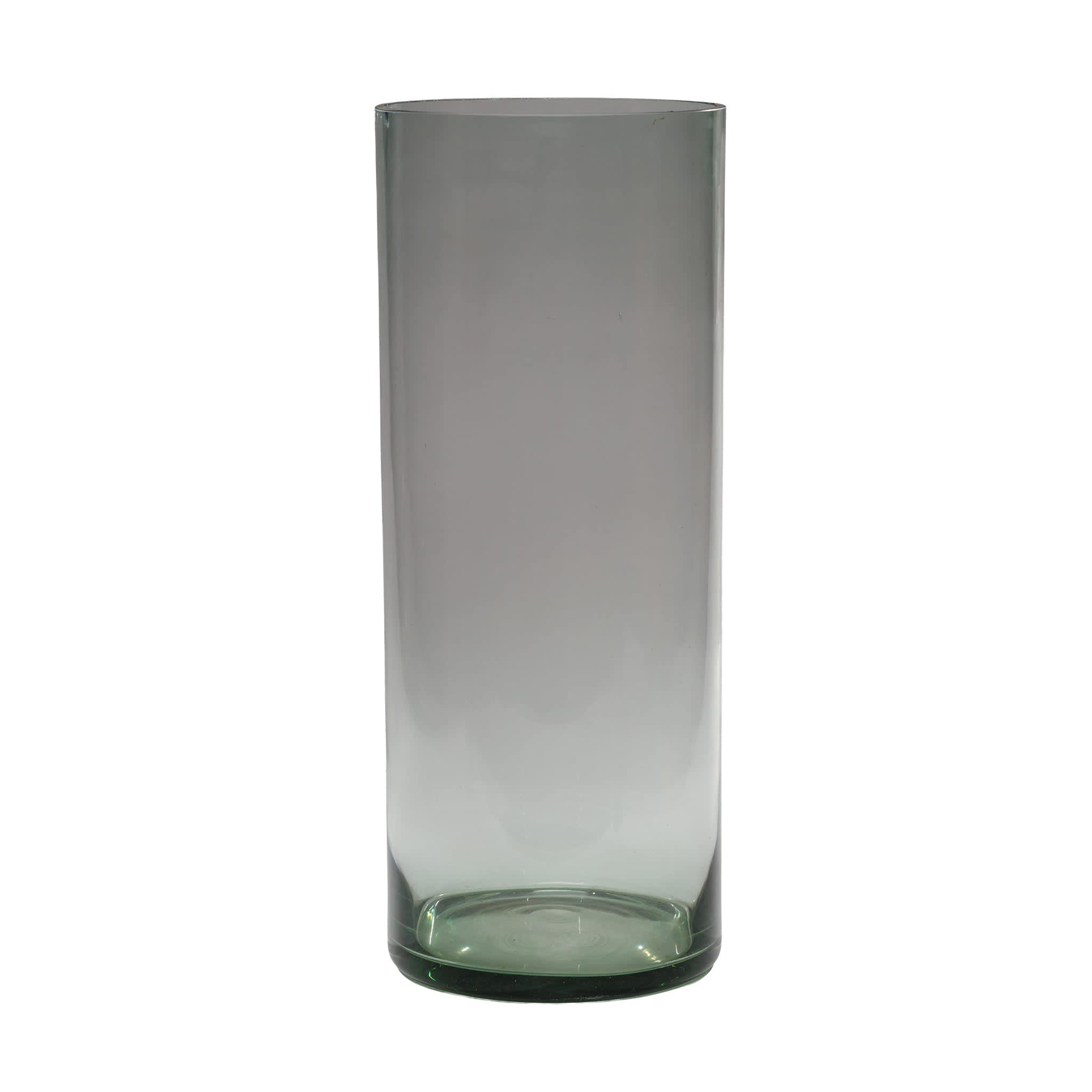 Grey-Green Cylinder Vase