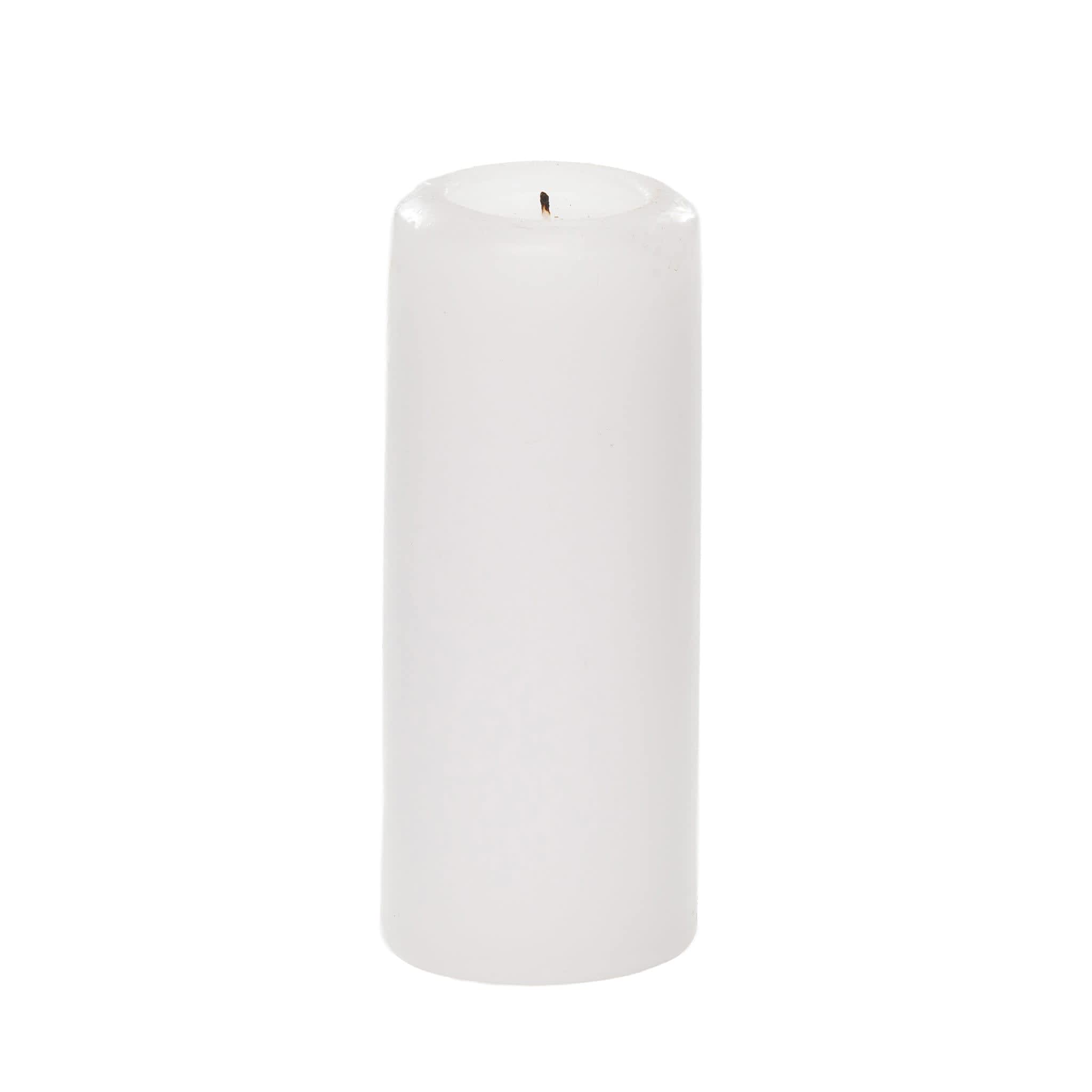White Pillar Candle