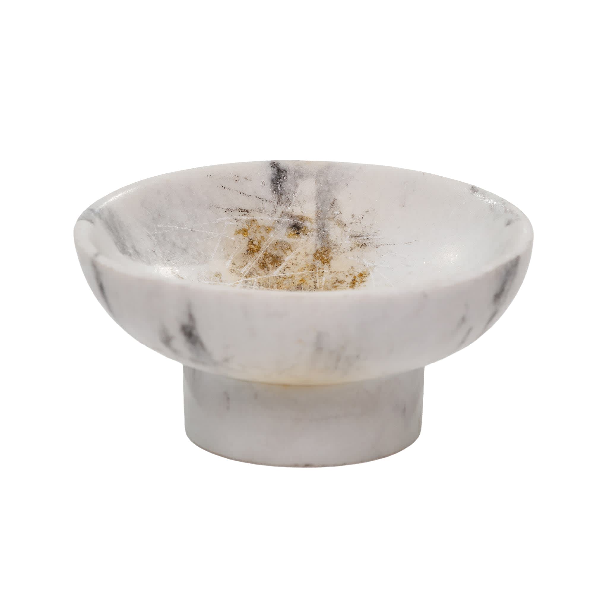 Marble Footed Bowl