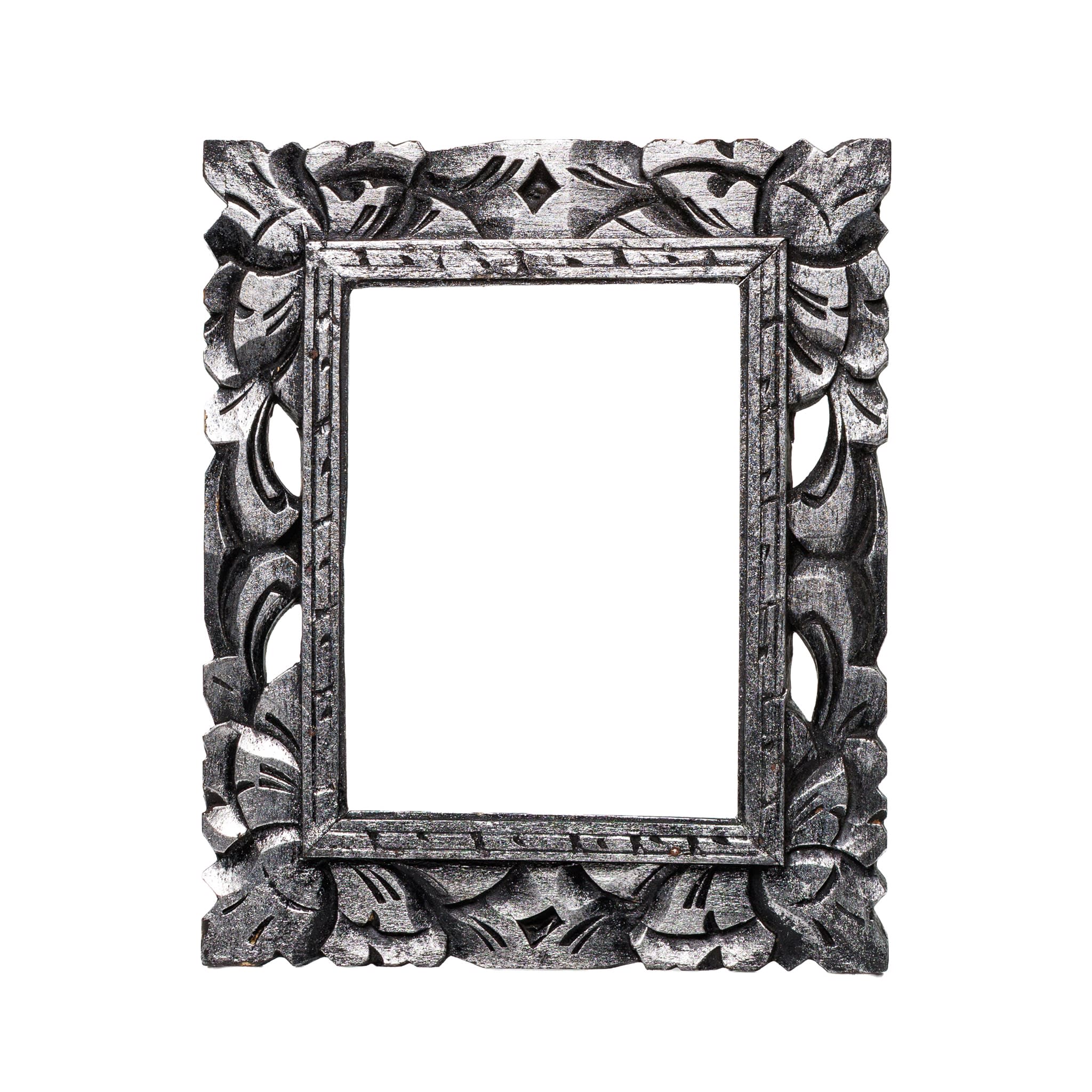 Silver Baroque Frame