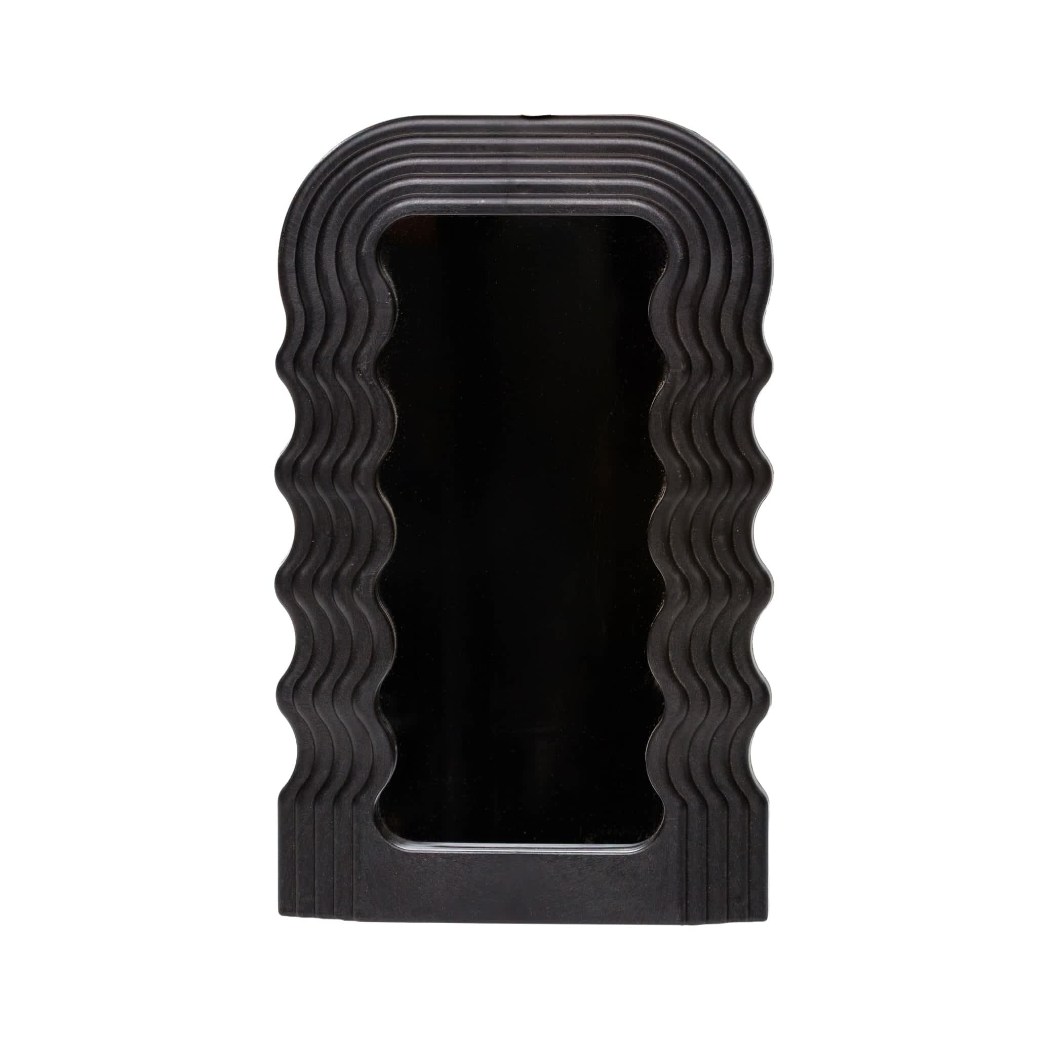 Black Arched Mirror