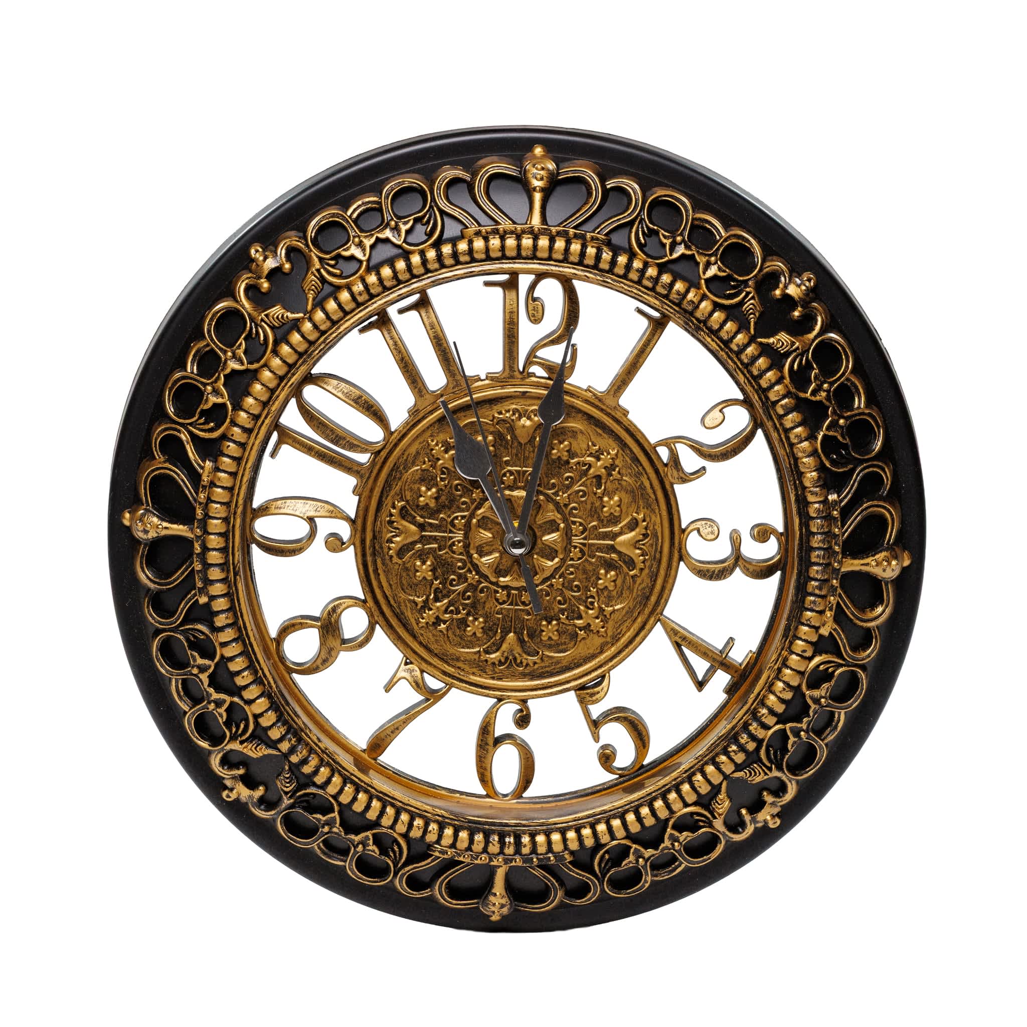 Ornate Gold Wall Clock