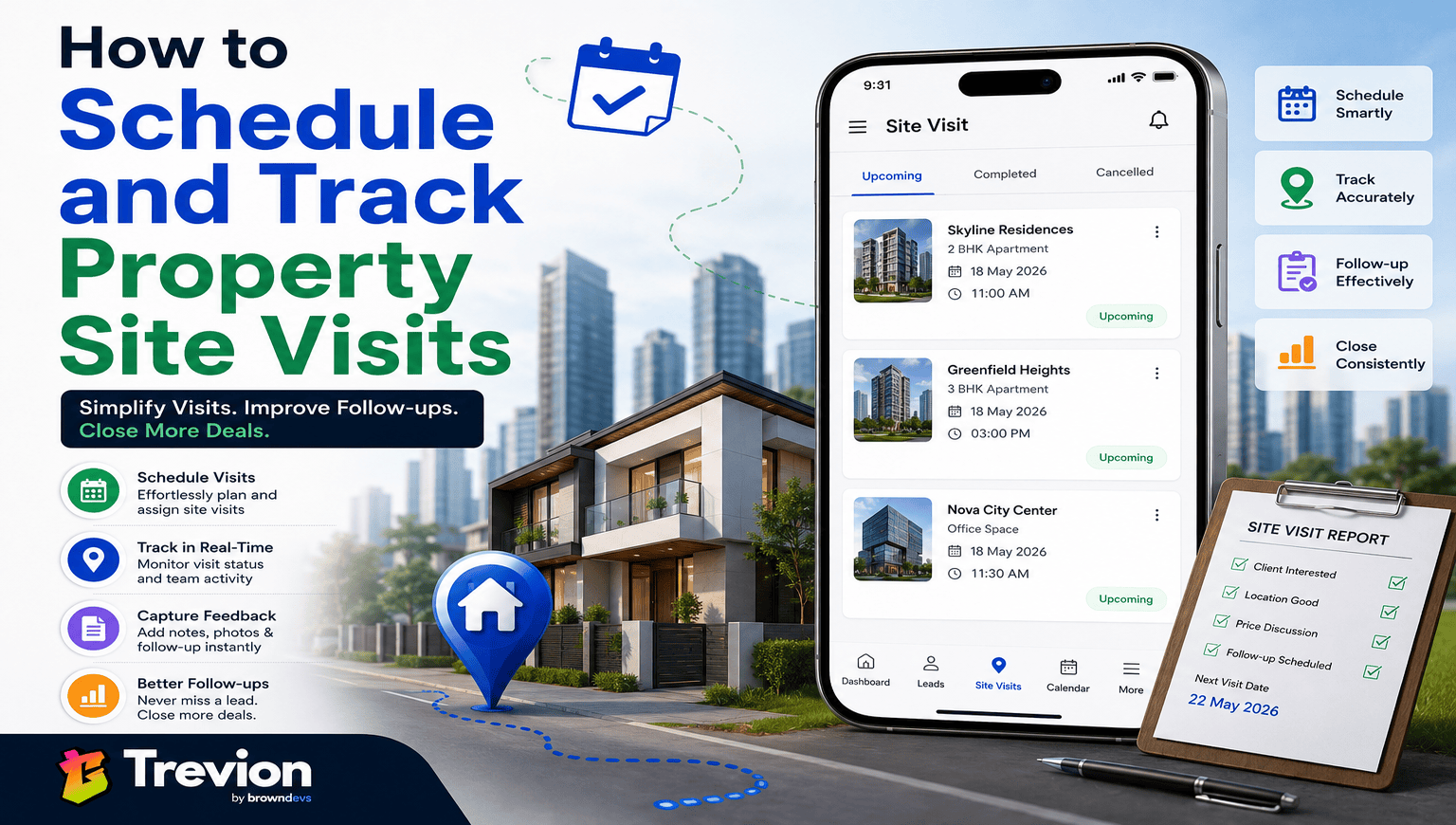 Why Real Estate Site Visits Don't Turn Into Bookings (And How Top Sales Teams Fix It)