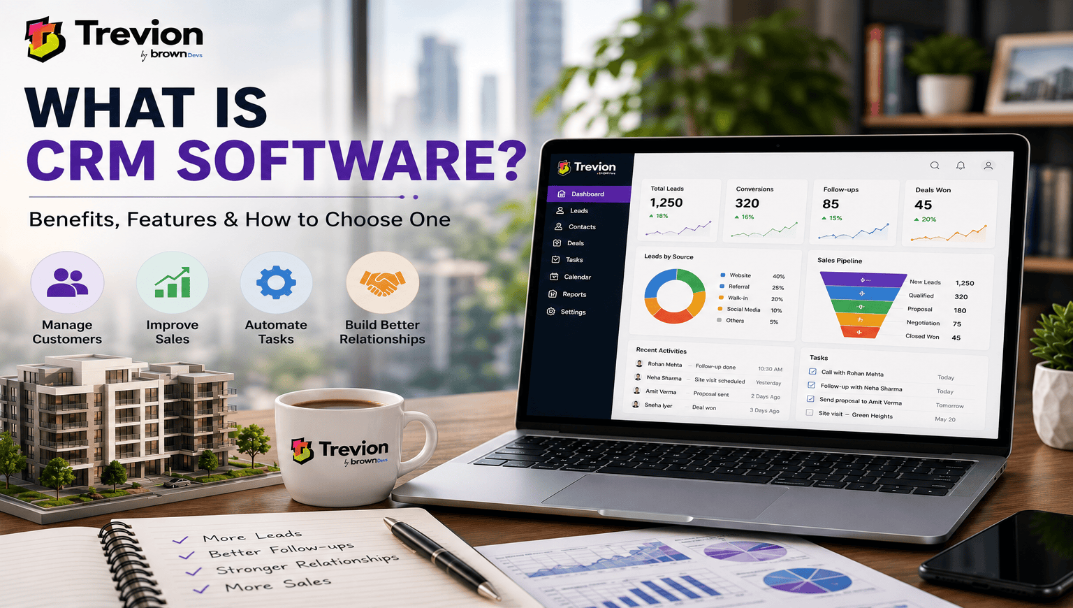 What Is CRM Software? Benefits, Features & How to Choose One