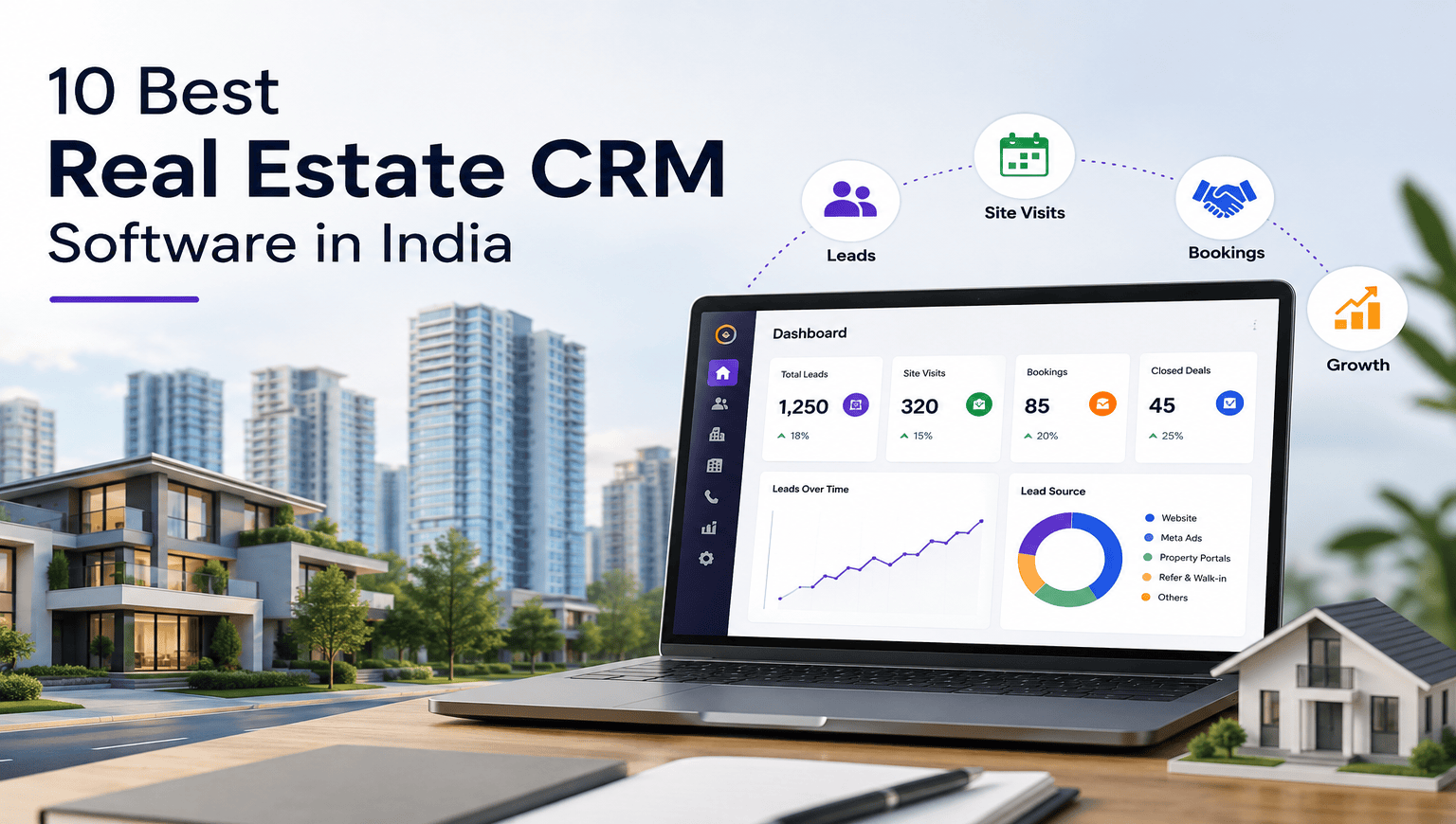 10 Best Real Estate CRM Software in India for Brokers, Builders & Agencies