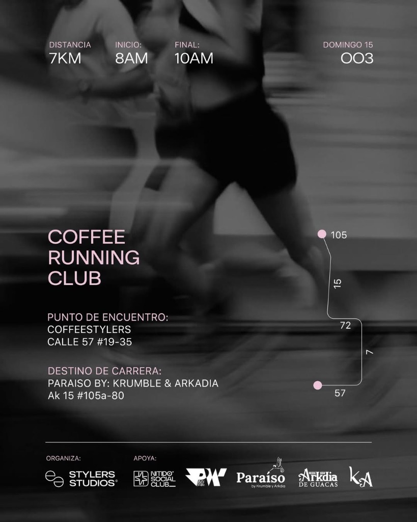 COFFEE RUNNING CLUB - Carrera 003